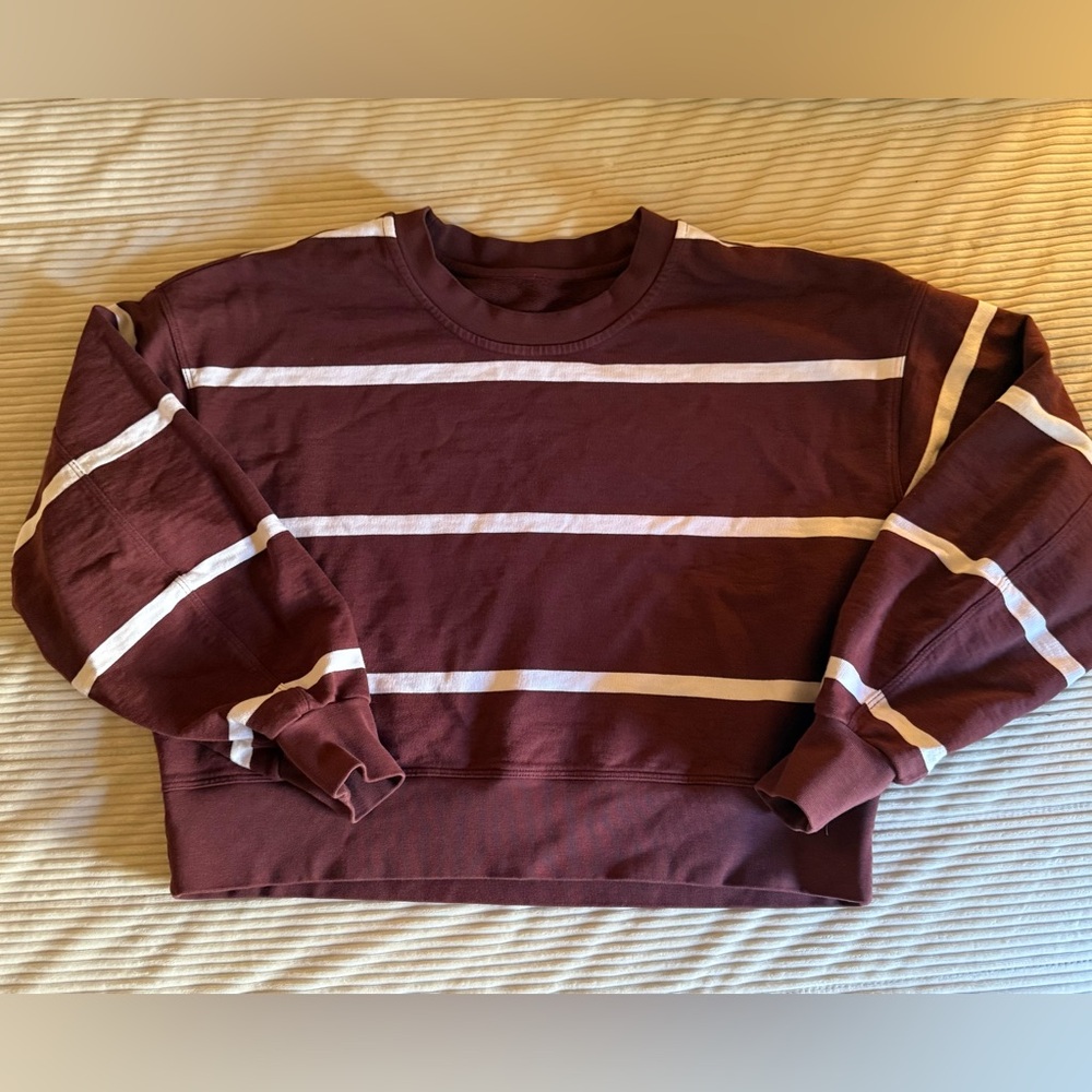 Lululemon Perfectly Oversized Cropped Crew